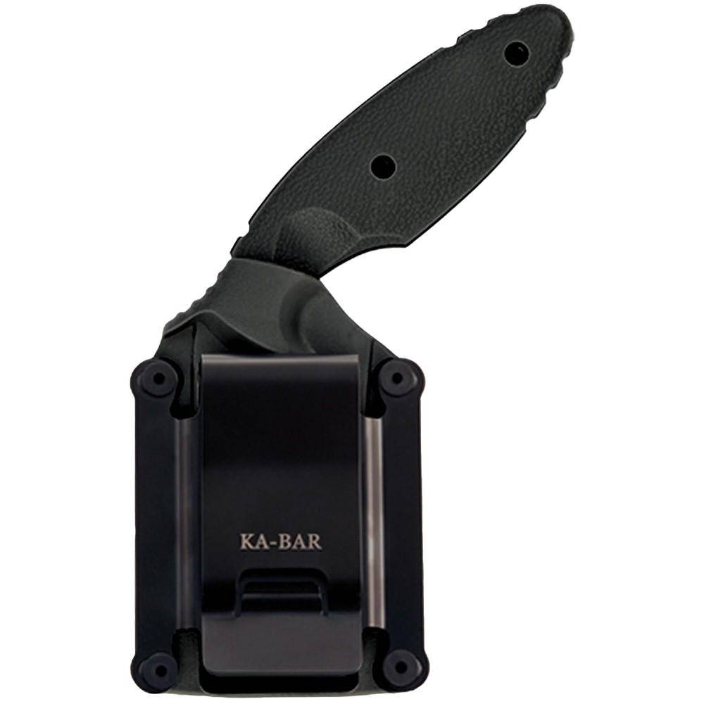 Ka-Bar Original TDI Fixed Knife 2-3/10" Drop Point Blade Black with Sheath - Image 2