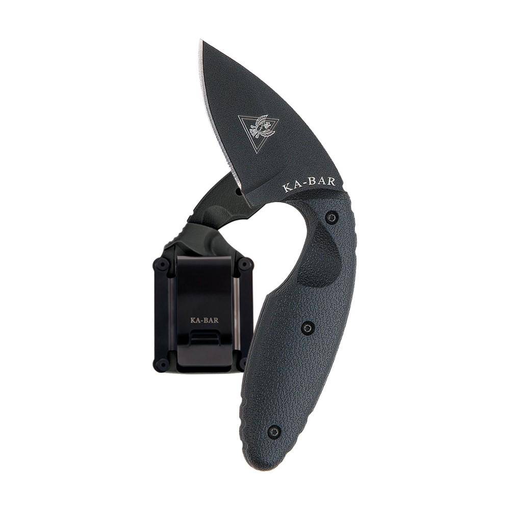 Ka-Bar Original TDI Fixed Knife 2-3/10" Drop Point Blade Black with Sheath - Image 3