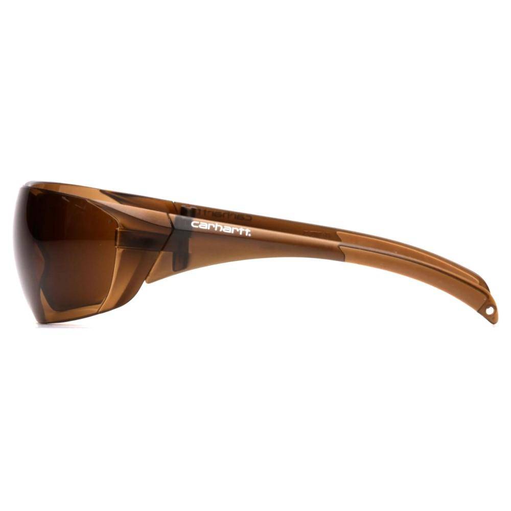 Pyramex Billings Frameless Shooting Glasses Sandstone Bronze with Carhartt Bag - Image 2
