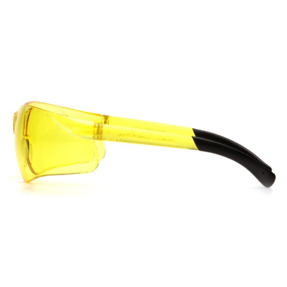 Pyramex ZTek Safety Glasses Amber with Amber Lenses with DP1000 Earplugs - Image 2