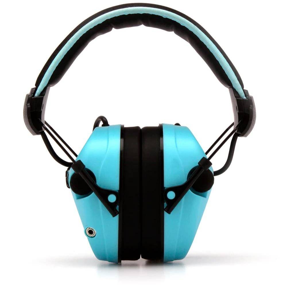 Pyramex Sentinel Electronic Earmuff 26dB Powder Blue - Image 2