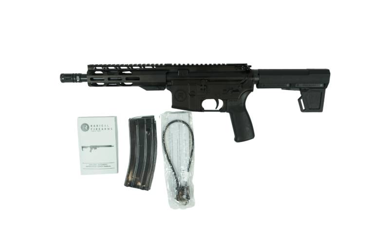 Radical Firearms AR Handgun .300 BLK 30rd Magazine 8.5" Barrel Black with 7" RPR with Shockwave Brace - Image 5