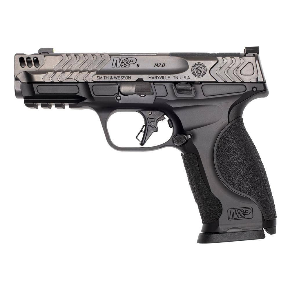 S&W PC M&P 9 M2.0 Metal Carry Comp Handgun 9mm Luger 17rd Magazine(2) 4.22" Barrel Optic Ready No Thumb Safety - Image 5