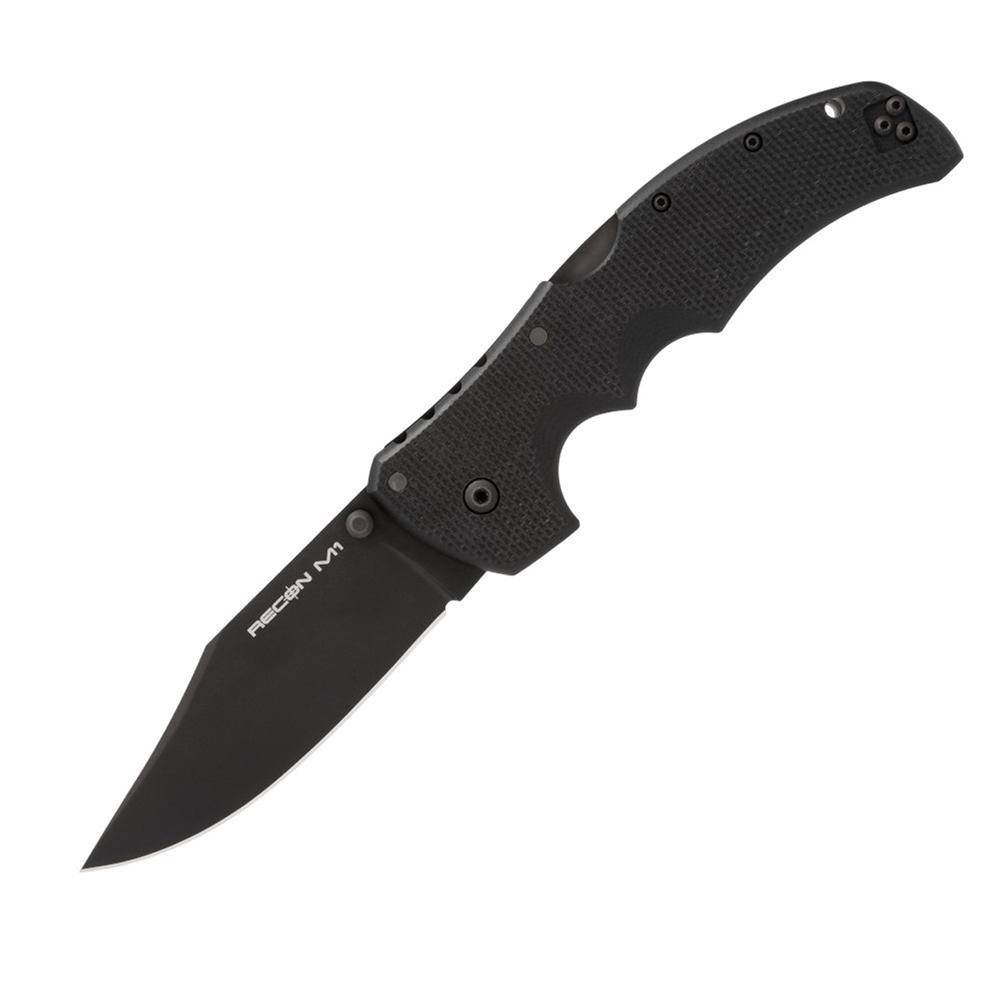 Cold Steel Recon 1 Magnacut Folding Knife 4" Clip Point Blade Black - Image 2