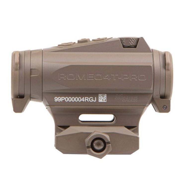 Sig Sauer ROMEO 4T-PRO Red Dot Sight Ballistic Circle Dot 0.5 Adj Illum Flat Dark Earth - Image 2