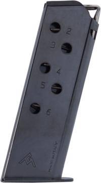 Mec-Gar Walther PPK Handgun Magazine Standard Floorplate Blued .380 ACP 6/rd