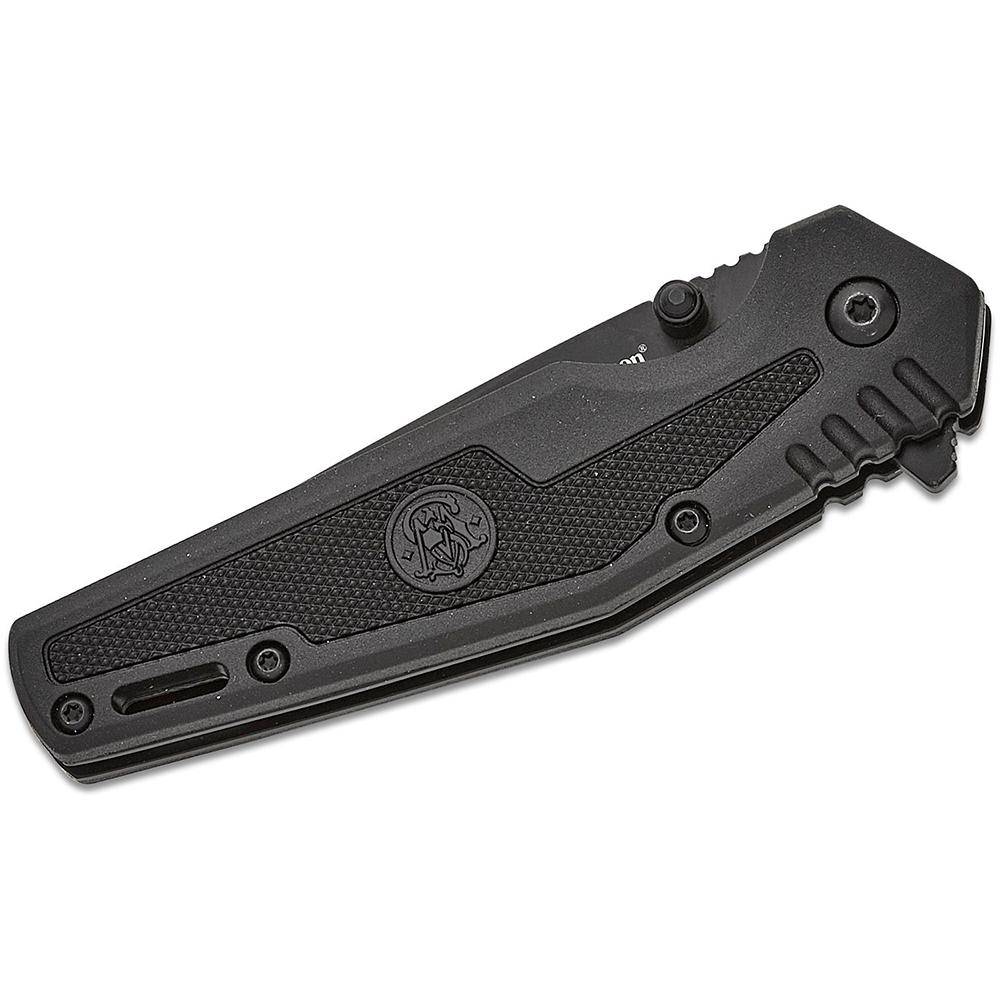Smith & Wesson SWAT Assisted Folding Knife 3" Drop Point Blade Black Box - Image 4