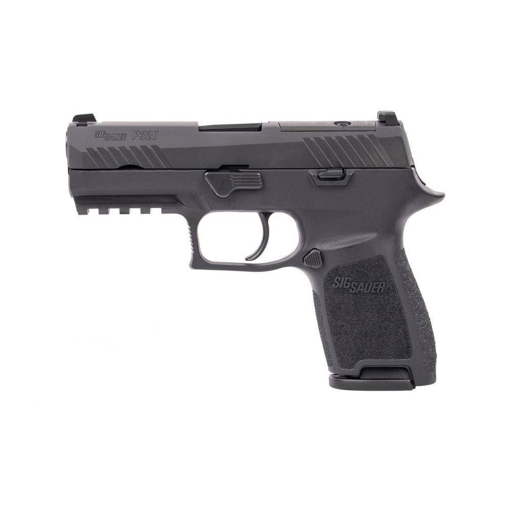 Sig Sauer P320 Compact Handgun 9mm Luger 10rd Magazines (2) 3.9" Barrel Black Optic Ready - Image 2