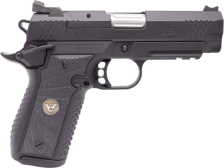Wilson Combat EDC X9 2.0 Handgun 9mm Luger 15rd Magazine(2) 4" Barrel Lightrail Armor-Tuff Slide Ambi Safety Anodize Frame