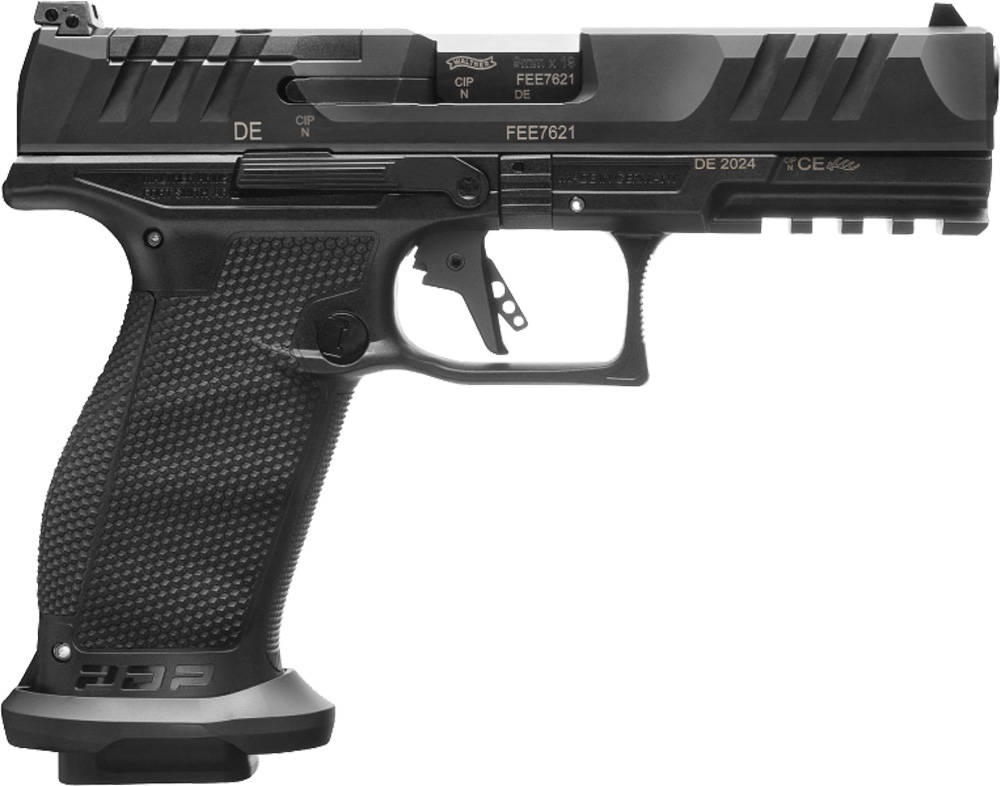 Walther PDP Pro-E Full Size Handgun 9mm Luger 20rd Magazines (3) 4.5" Black Optic Ready