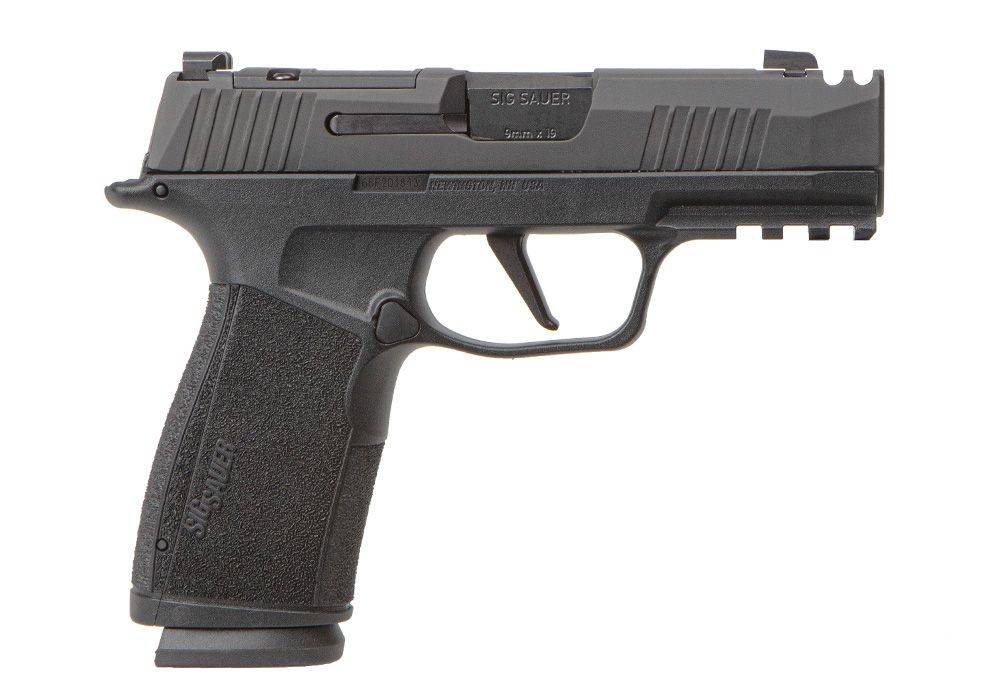 Sig Sauer P365-XMacro Comp Handgun 9mm Luger 10rd Magazines (2) 3.1" Barrel Black CA Compliant
