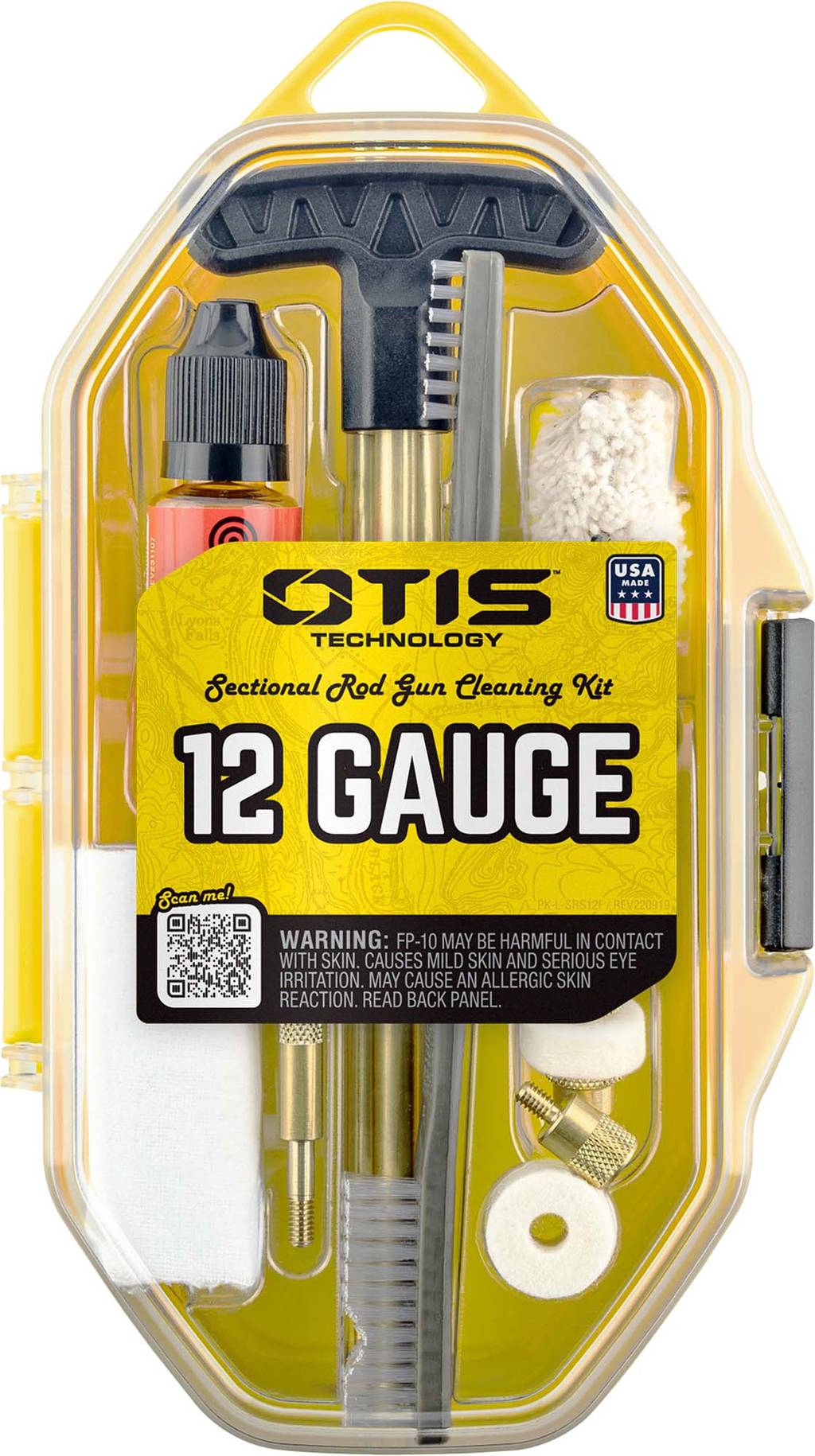 Otis Shotgun Cleaning Kit with Brass Rods 12 ga