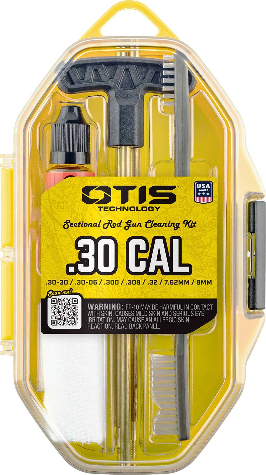 Otis Rifle Cleaning Kit with Brass Rods .30 Cal