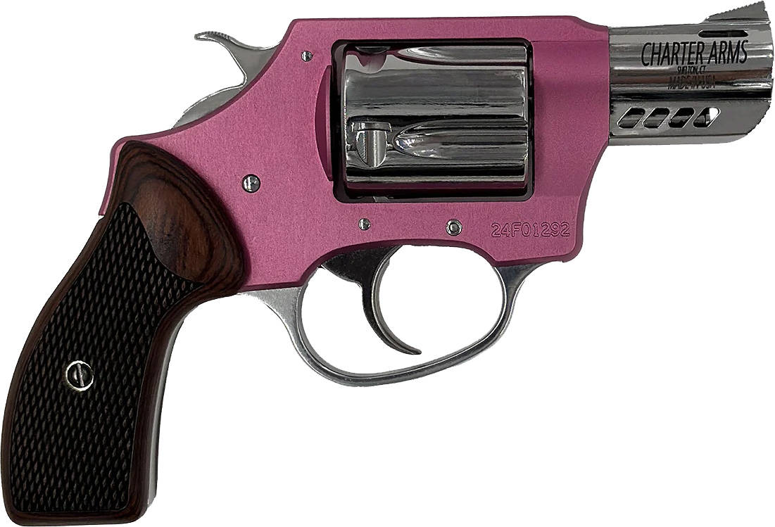 Charter Arms Coyote Series Leader of the Pack Pink Handgun .380 ACP 5rd Capacity 2'' Pink