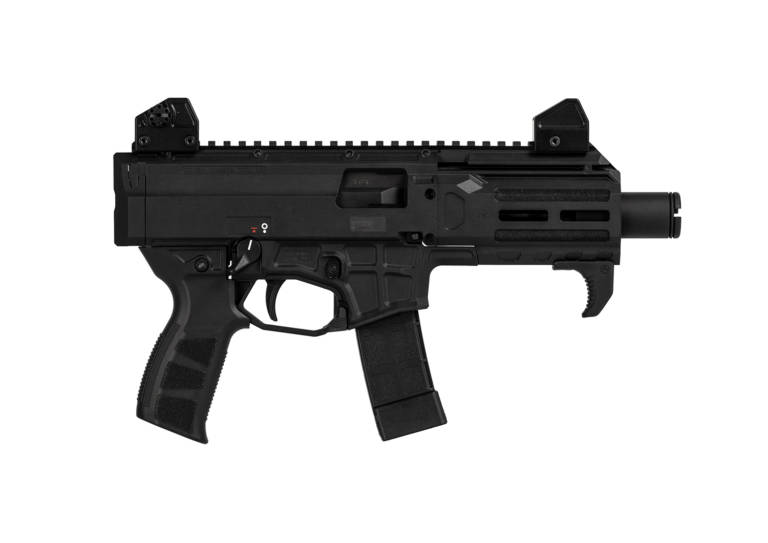 CZ Scorpion 3+ Micro Handgun 9mm Luger 20rd Magazines (5) 4.2" 1/2x28 Threaded Barrel Black with QD Sling Mount