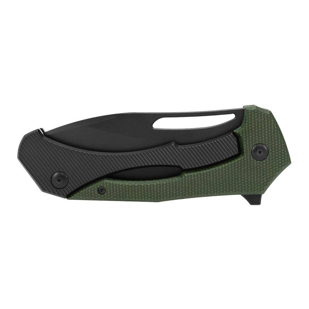 SOG Knives Bulwark FLK Folding Knife 3" Drop Point Blade OD Green Presentation Box - Image 4