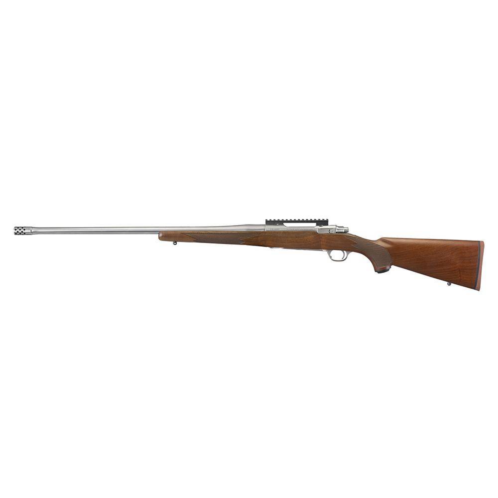 Ruger Hawkeye Hunter Rifle 7mm PRC 3rd Magazine 24" 5/8x24 Threaded Barrel Walnut - Image 2