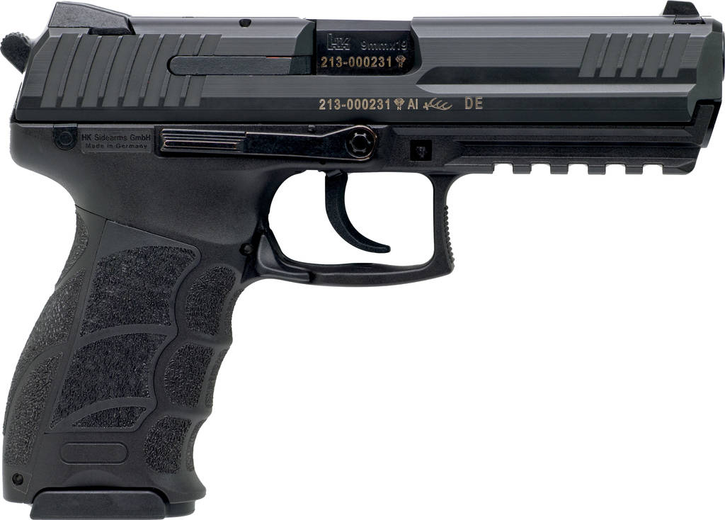 H&K HK45 Compact Tactical Handgun .45 Auto 10rd Magazines(2) 4.57" Threaded Barrel DA/SA V1 Decocking Level & Safety