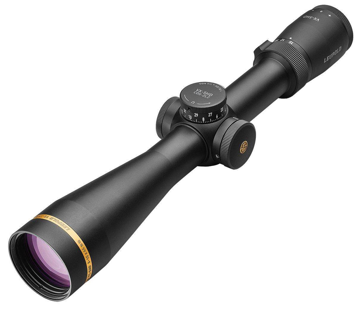 BLEMISHED Leupold VX-5HD Rifle Scope - 3-15x44mm 30mm CDS-ZL2 SF Illuminated FireDot Duplex Reticle Matte Black
