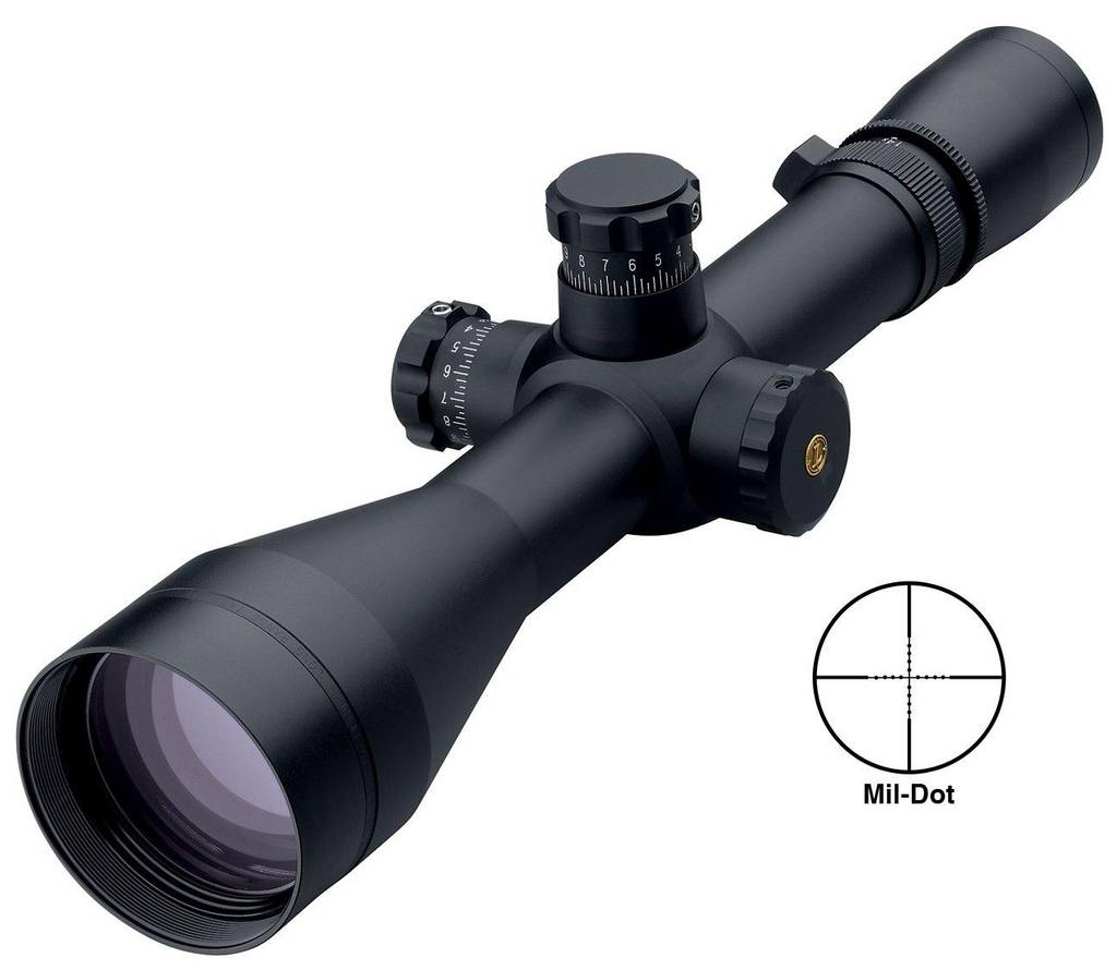 BLEMISHED Leupold Mark 4 LR/T M1 Rifle Scope - 4.5-14x50mm M1 Mil-Dot 19-7.6' 4..5-3.6" Matte