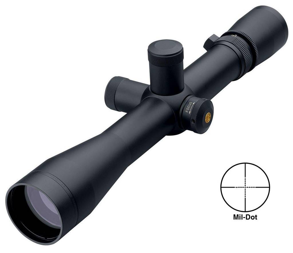 BLEMISHED Leupold Mark 4 LR/T Rifle Scope - 4.5-14x40mm M1 Dial Mil-Dot SF Reticle Matte