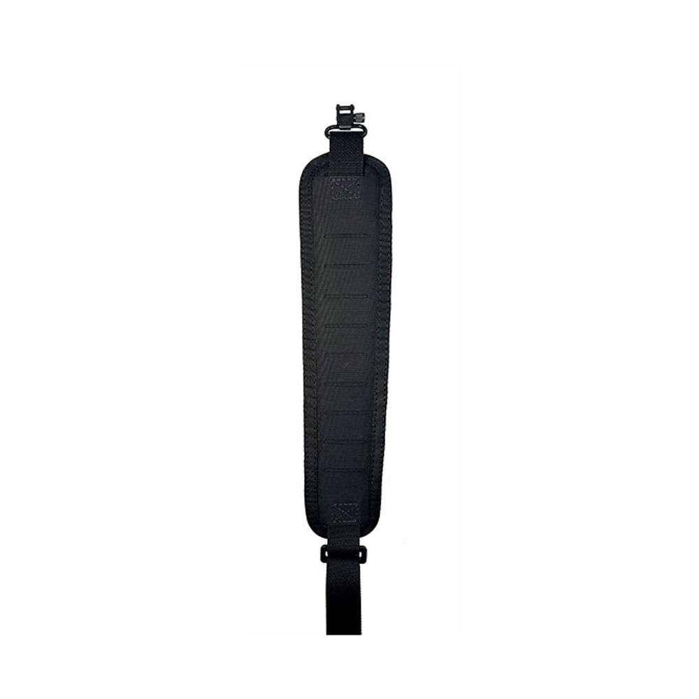 TacShield Precision Rifle Sling Padded Tac-Grip w/ Stud QD Swivels Black