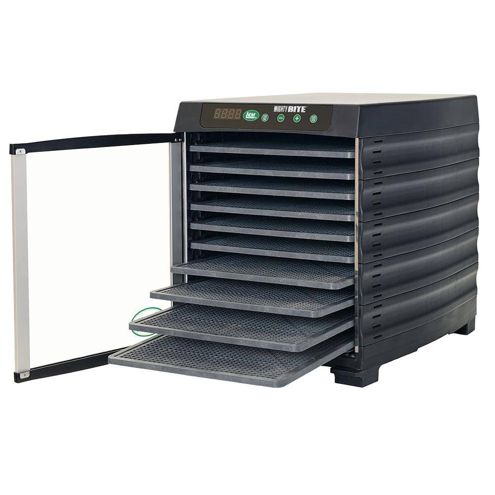 LEM MightyBite 10-Tray Plastic Dehydrator - Image 2
