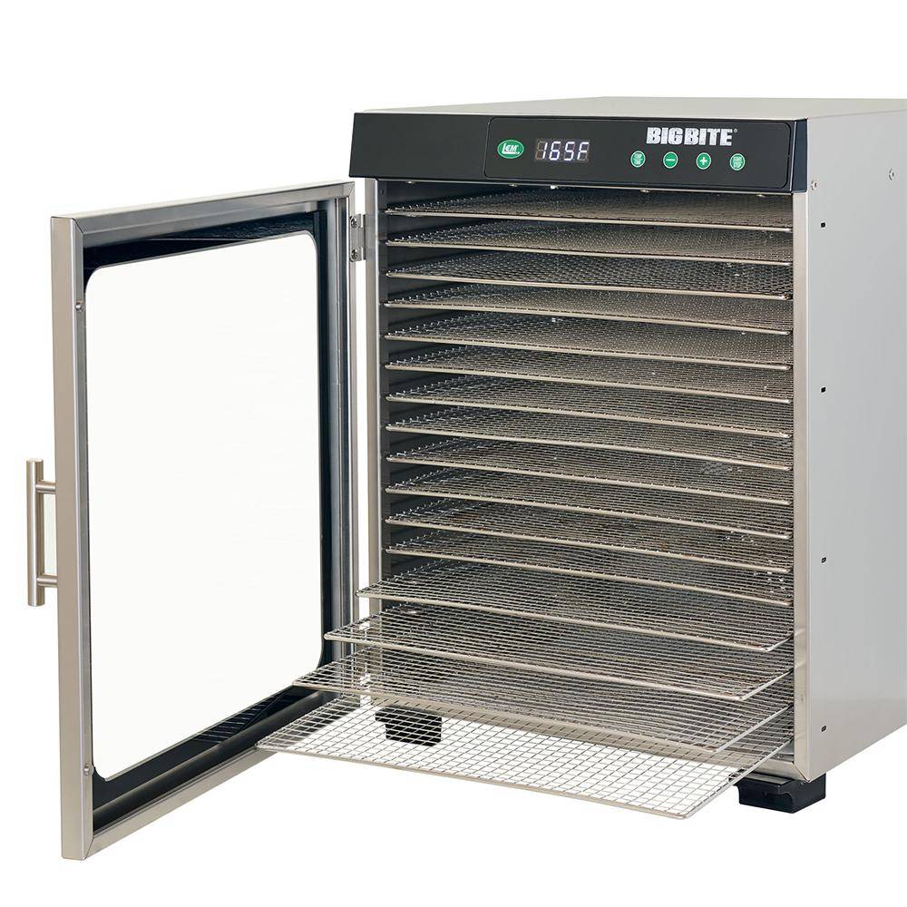 LEM BigBite 16-Tray Stainless Steel Dehydrator - Image 3