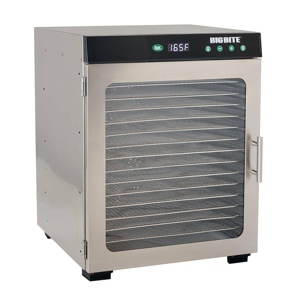 LEM BigBite 16-Tray Stainless Steel Dehydrator - Image 4