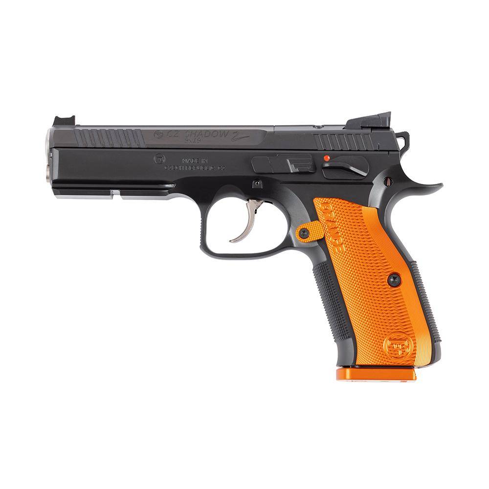 CZ USA Shadow 2 Handgun 9mm Luger 17rd Magazines (3) 4.7" Barrel Black/Orange Optics Ready - Image 2