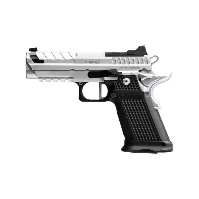Fusion Firearms XP Pro 9 Handgun 9mm Luger 17rd magazines(2) 4'' Barrel RMR Optic Ready Chrome - Image 2