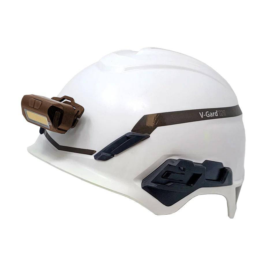 Nightstick Multi-Flood USB Headlamp with Brim Clip & Black Strap LiPo FDE - Image 5