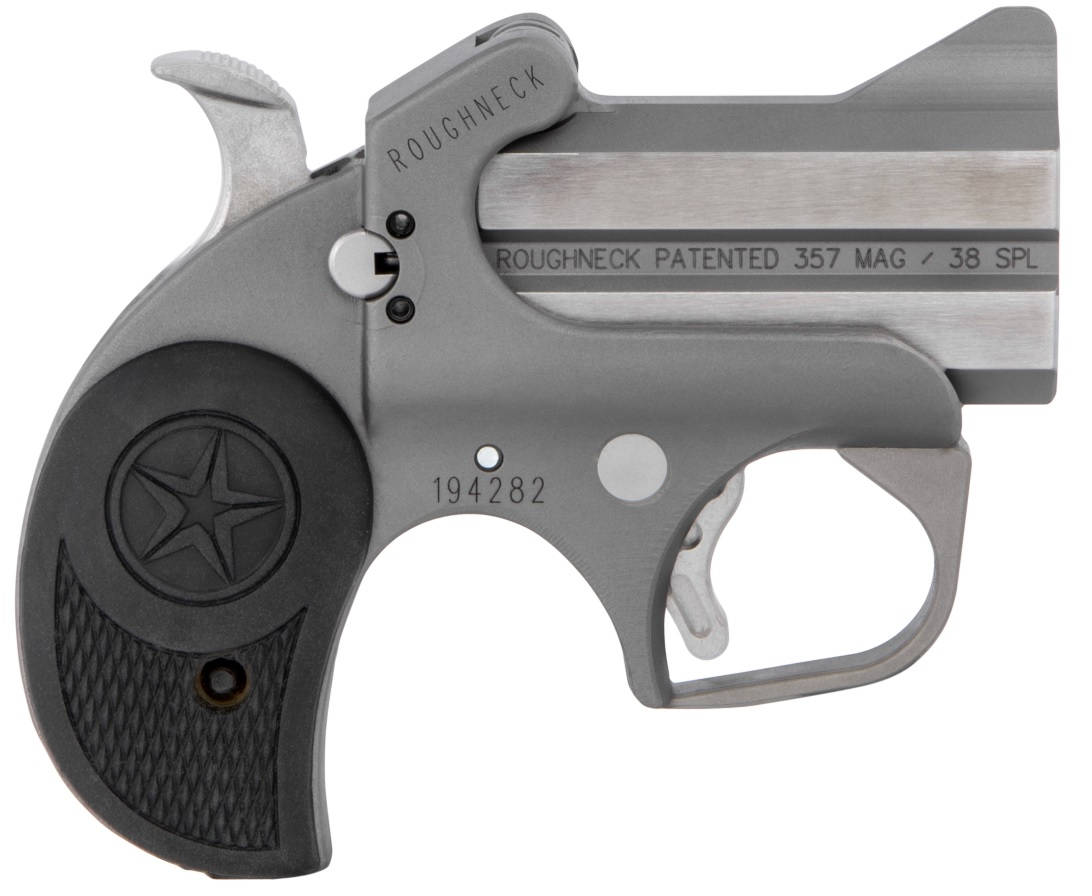 Bond Arms "Bond Arms Girl" Roughneck Handgun .357 Mag/.38 Spl 2rd Capacity 2.5'' Barrel Pink Bond Arms Girl Wood Grips
