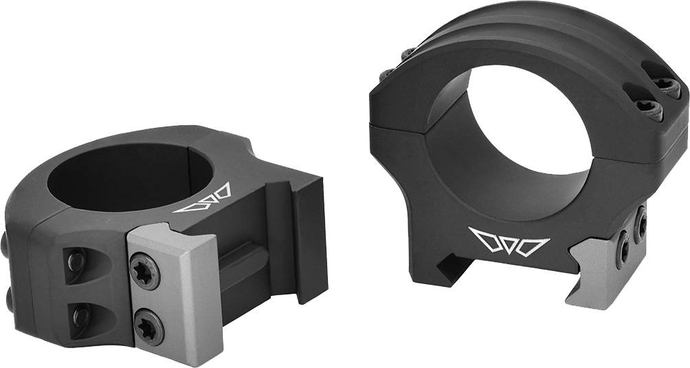 Warne HyperLite 1 inch Low Matte Scope Rings