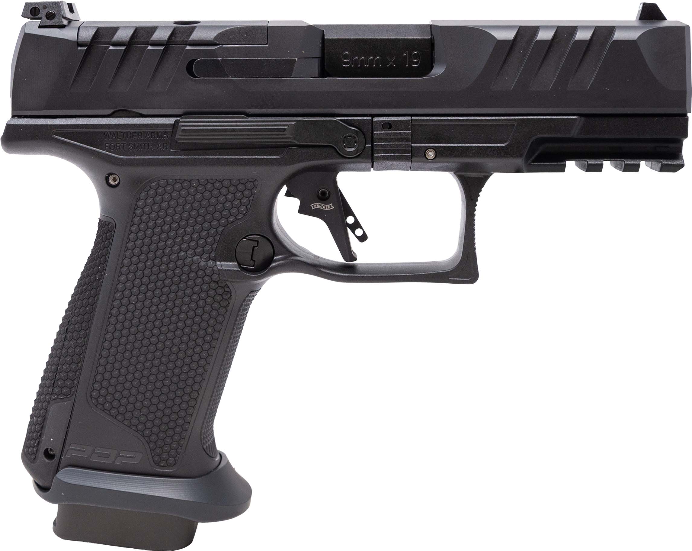 Walther PDP PRO F-Series Handgun 9mm Luger 18rd Magazines(3) 4" Barrel