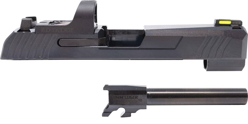 RUGER MAX-9 LNG SLDE ASMBLY REDYDOT