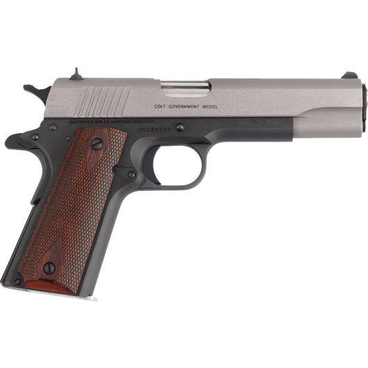 Colt 1911C Government Handgun .45 ACP 8rd Magazine 5" Barrel Two Tone