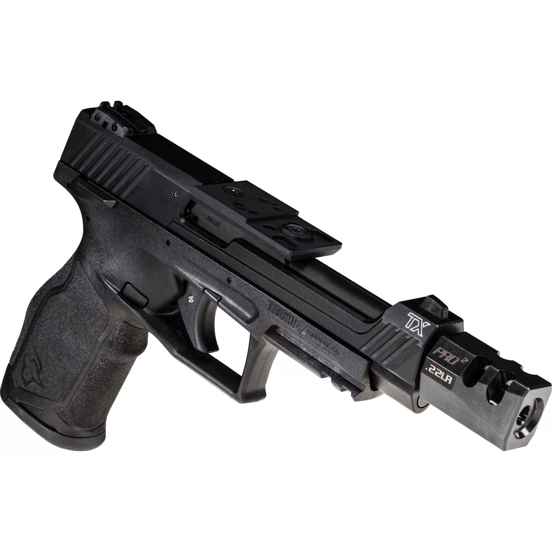 Taurus TX22 Competition SCR Handgun .22 LR 10rd Magazines(3) 5.4" Barrel Black Frame/Slide