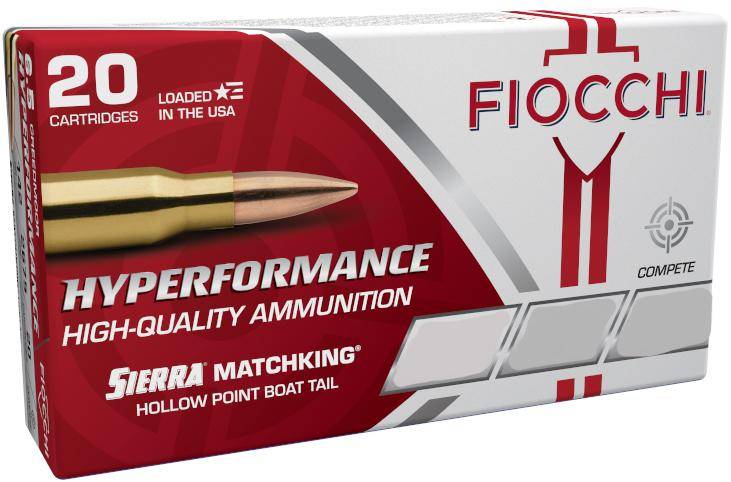 Fiocchi Range Dynamics Subsonic Sierra Matchking Rifle Ammunition .300 Blackout 220 gr HPBT 1020 fps 25/ct