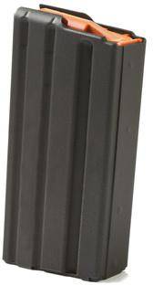 ASC AR Family Rifle Magazine Orange Follower .223 Black Stainless Steel 20/rd