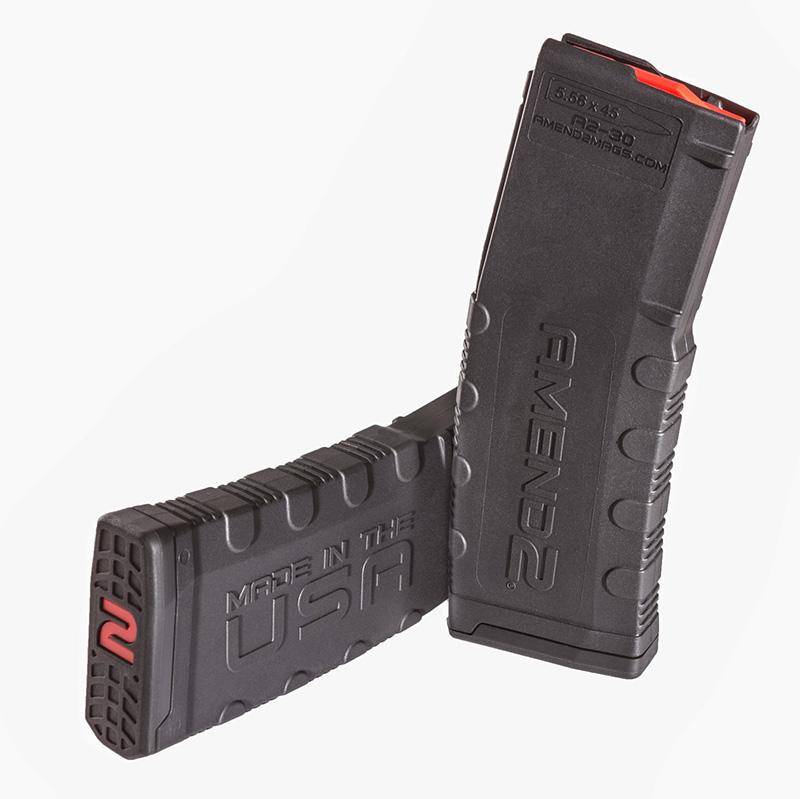 Amend2 AR-15 Polymer Magazine MOD-2 Model - 30/rd Black