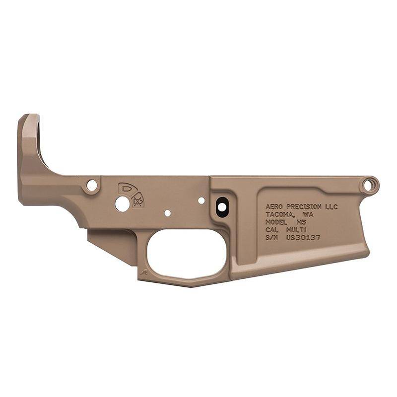 Aero Precision M5 Stripped Lower Receiver - FDE Cerakote - Image 2
