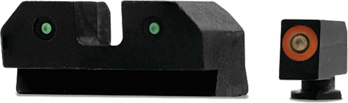XS Sight Systems Ram Night Sights Orange - Glock 17 19 22-24 26 27 31-36 38