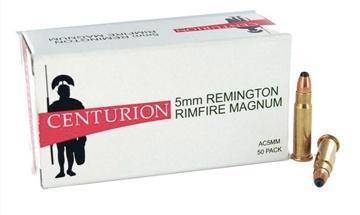 Aguila Remington Rimfire Ammuntion 5mm RFM 30 gr JHP 2300 fps 50/ct