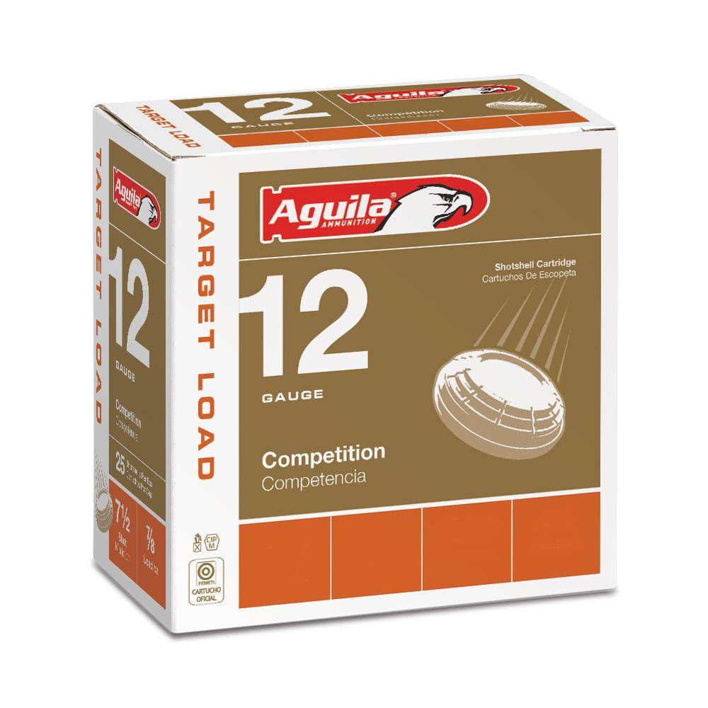 Aguila International Shotshells 12 ga 2-3/4" 7/8 oz 1350 fps #7.5 25/ct