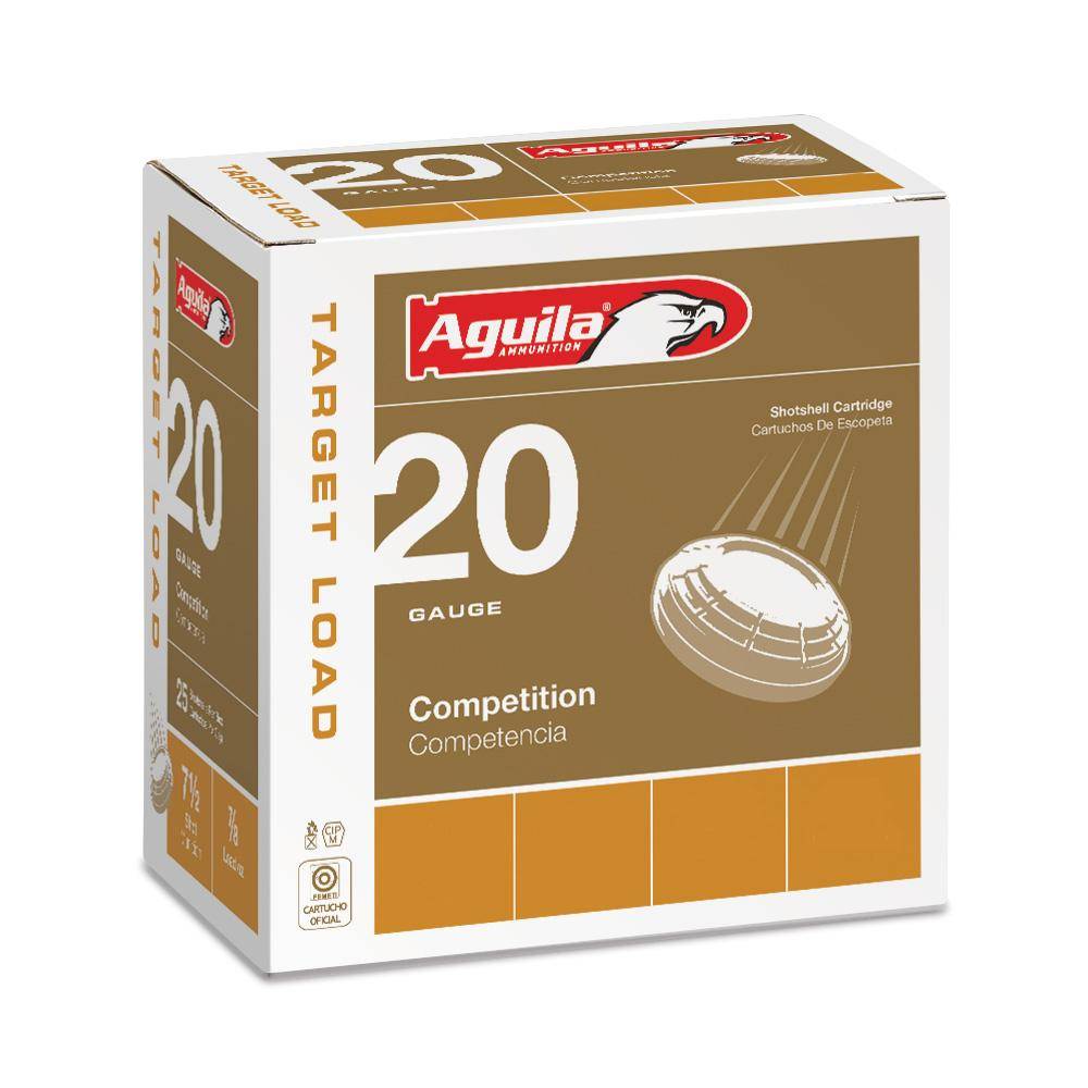 Aguila International Shotshells 12 ga 2-3/4" 7/8 oz 1350 fps #8 25/ct
