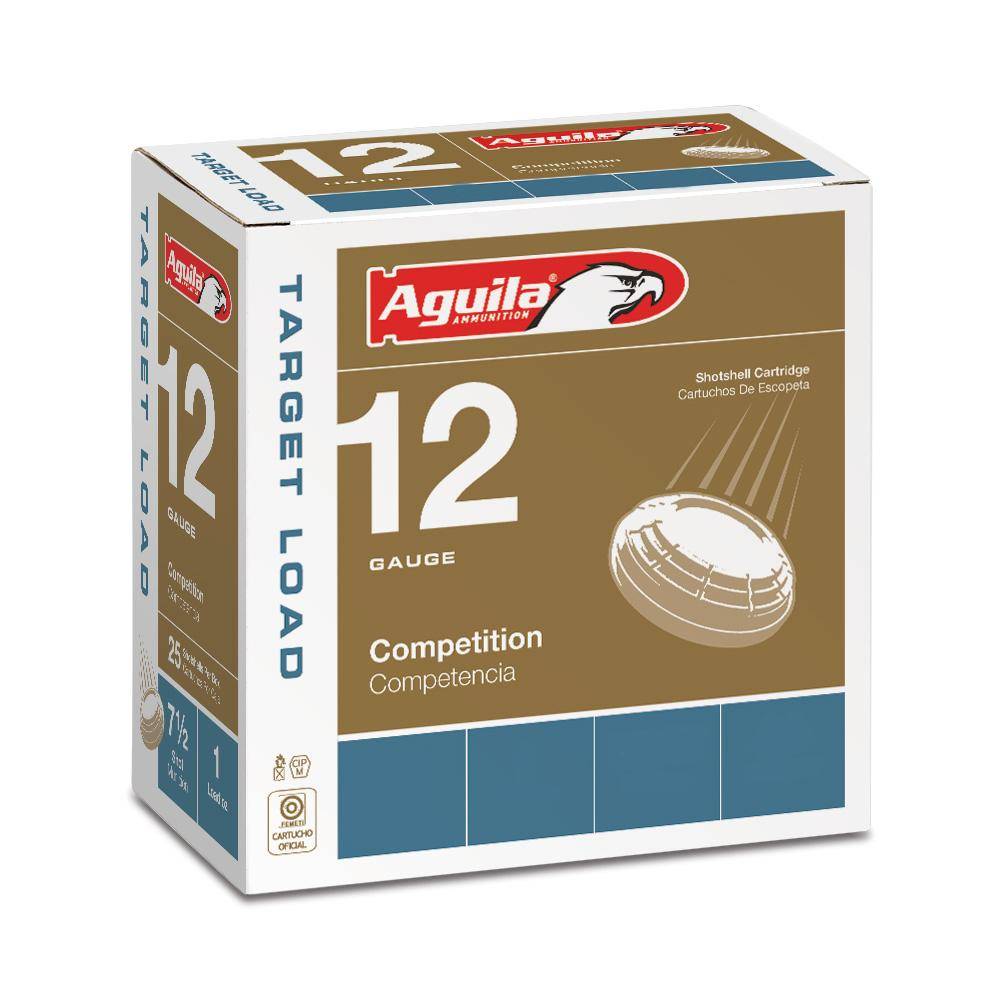 Aguila Light Target Shotshells 12ga 2-3/4" 1-1/8oz 1150 fps #7.5 25/ct