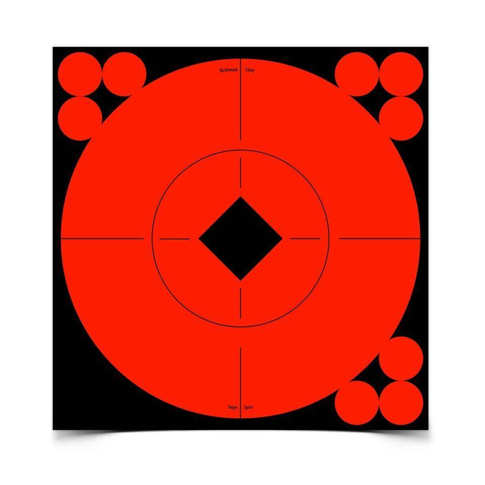 Birchwood Casey Adhesive Target Spots 6″ 10/ct - Feather Arms