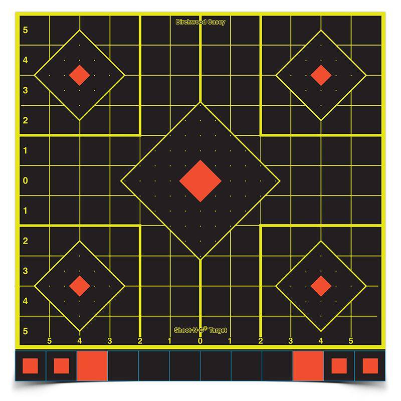 Birchwood Casey SHOOT NC 12 in Sight-In 12 Targets - 144 Pasters