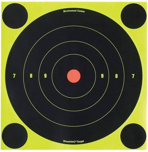 Birchwood Casey Shoot-N-C 8" Bull's Eye Targets